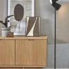 it's about RoMi Vloerlamp ijzer Salamanca 2 kappen h.145 kap Ø16 zwart