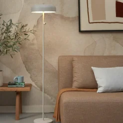 it's about RoMi Vloerlamp ijzer Porto lichtgrijs