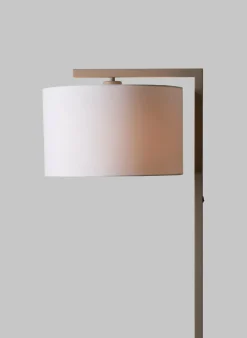 it's about RoMi Vloerlamp Boston zand/kap 3220 wit