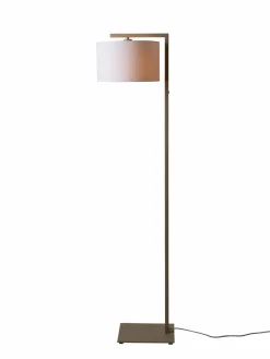 it's about RoMi Vloerlamp Boston zand/kap 3220 wit