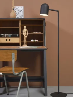 it's about RoMi Vloerlamp ijzer Marseille zwart