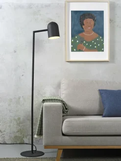 it's about RoMi Vloerlamp ijzer Marseille zwart
