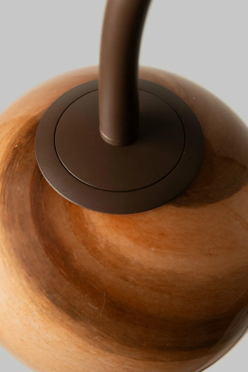 it's about RoMi Vloerlamp Tivoli bruin