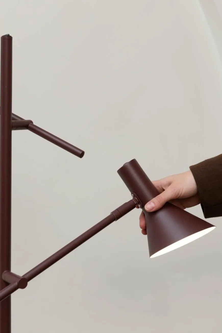 it's about RoMi Vloerlamp Izmir burgundy