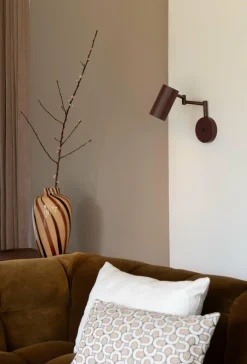 it's about RoMi Wandlamp Bilbao burgundy