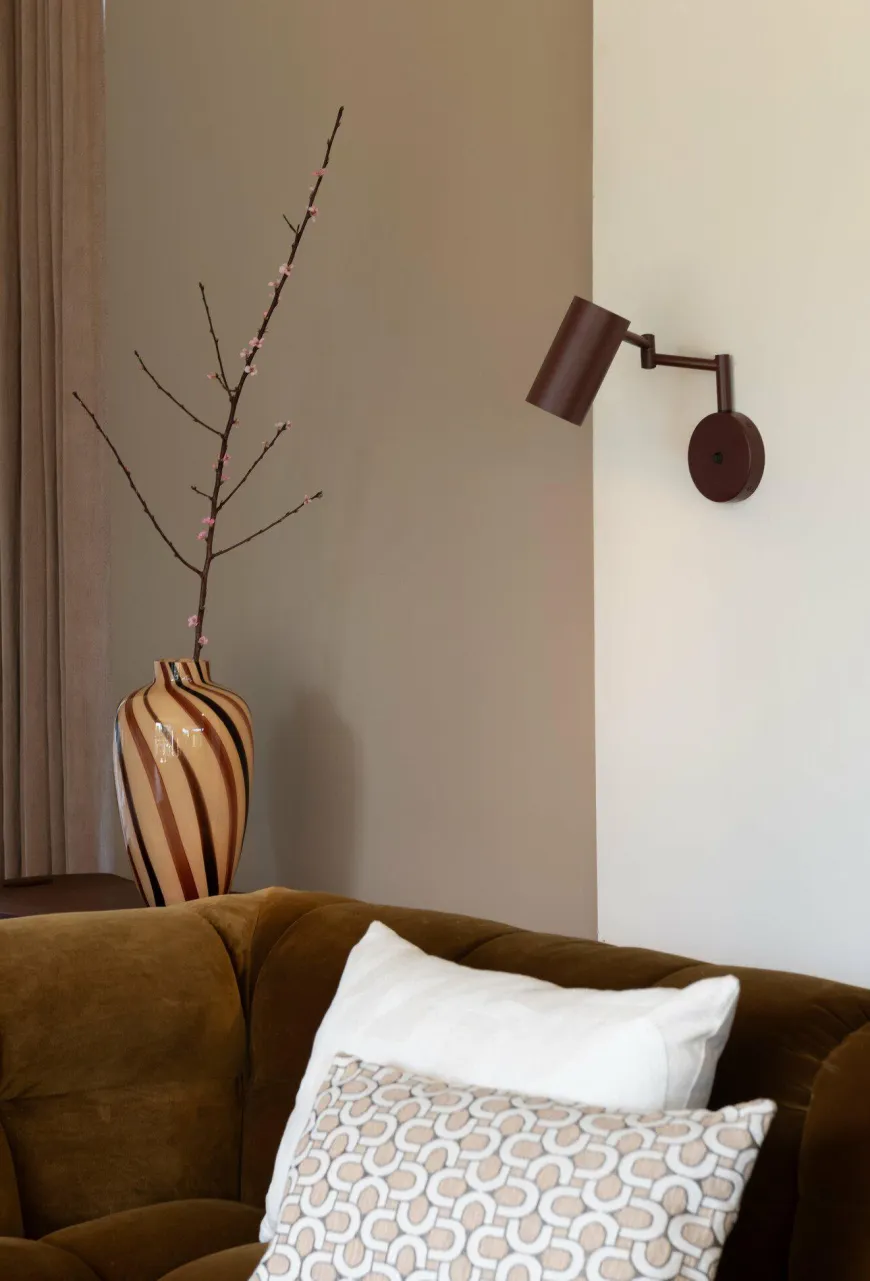 it's about RoMi Wandlamp Bilbao burgundy