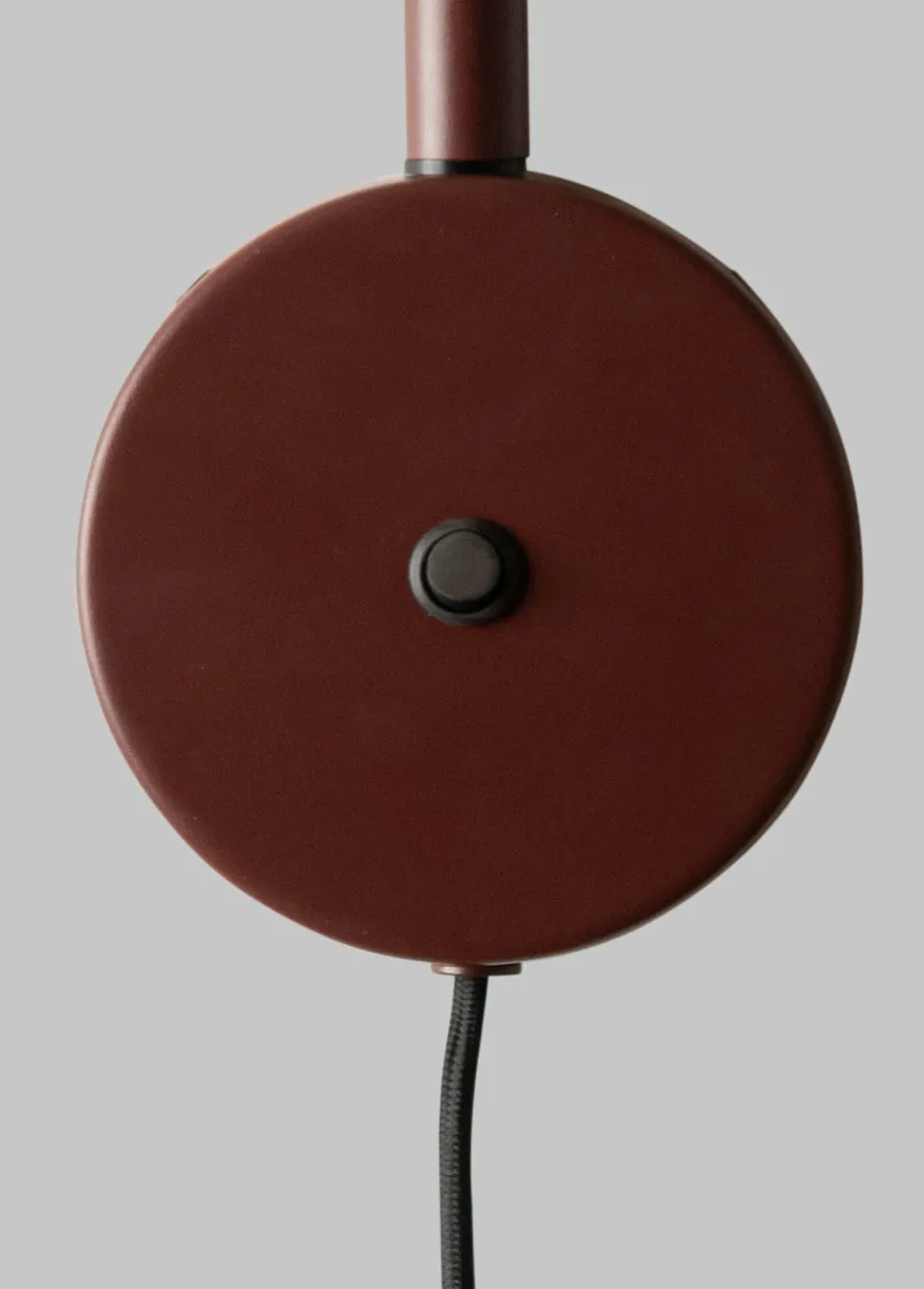 it's about RoMi Wandlamp Bilbao burgundy