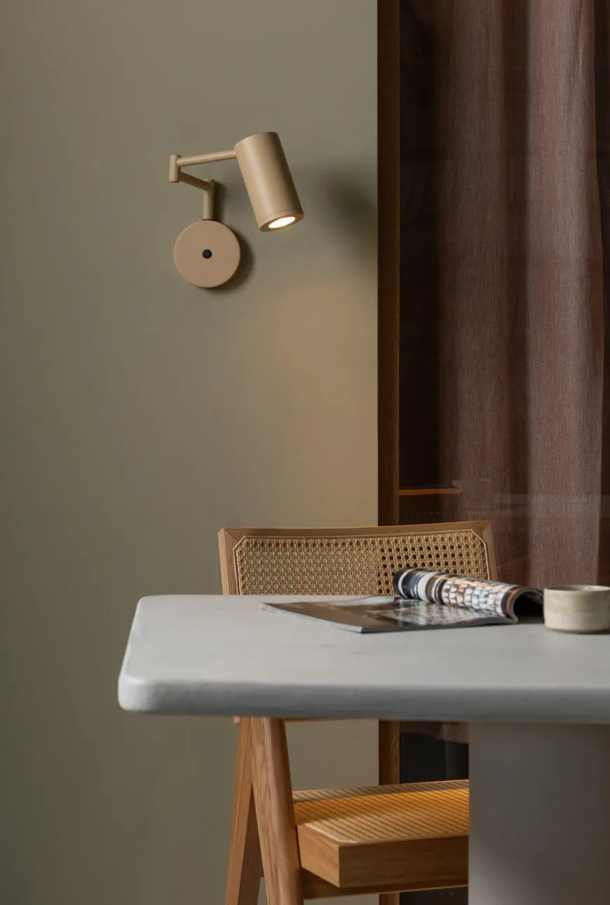 it's about RoMi Wandlamp Bilbao beige