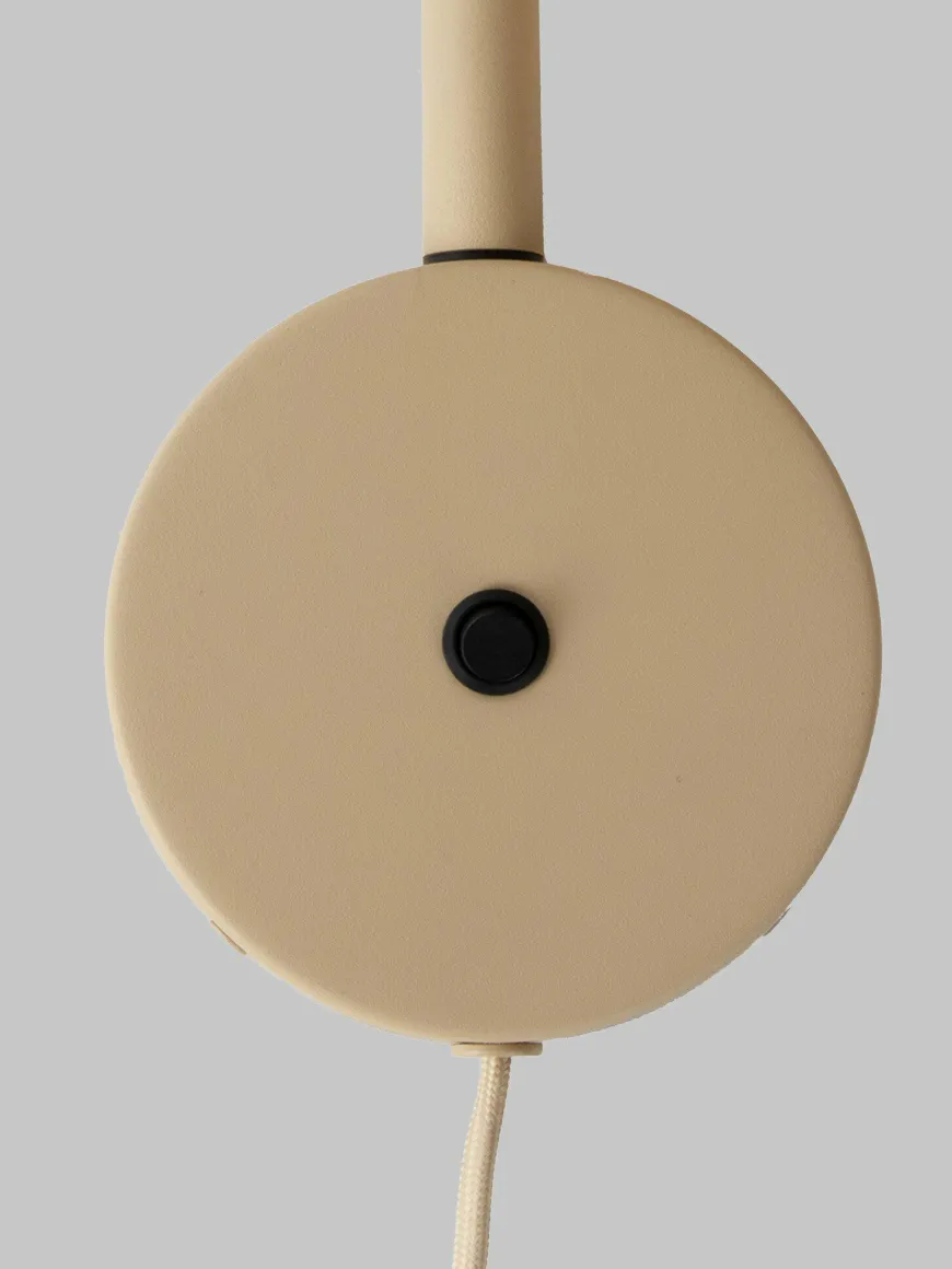 it's about RoMi Wandlamp Bilbao beige