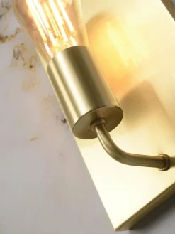 it's about RoMi Wandlamp ijzer Madrid 15xh.25cm goud L