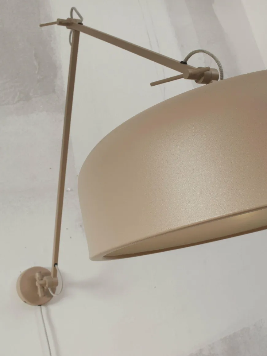 it's about RoMi Wandlamp ijzer Marseille zand