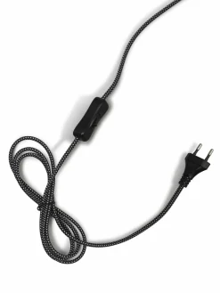 it's about RoMi Wandlamp ijzer Madrid 18x7xh.14cm zwart S
