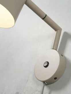 it's about RoMi Wandlamp ijzer Marseille zand