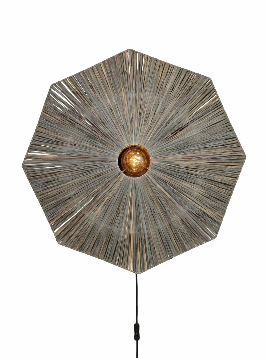 it's about RoMi Wandlamp Panama dia. 65cm donkergrijs