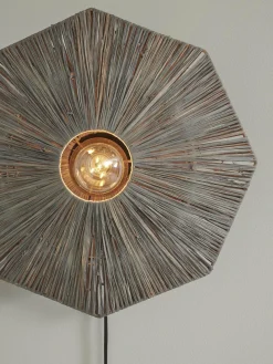 it's about RoMi Wandlamp Panama dia. 45cm donkergrijs