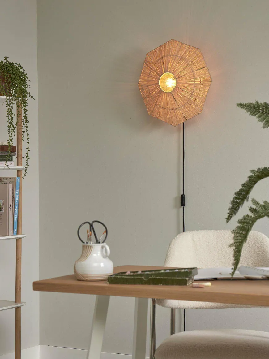 it's about RoMi Wandlamp Panama dia. 45cm naturel