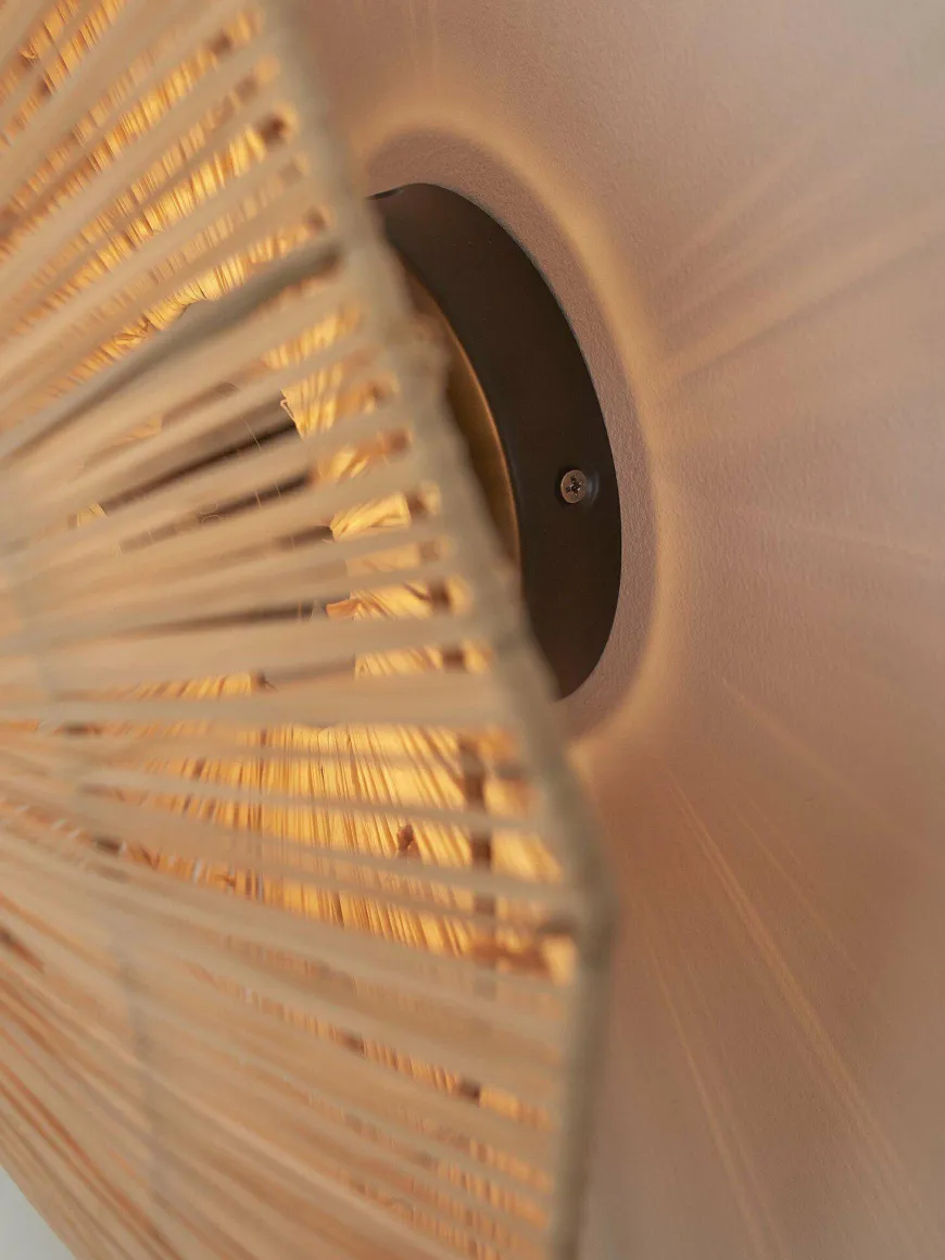 it's about RoMi Wandlamp Panama dia. 45cm naturel