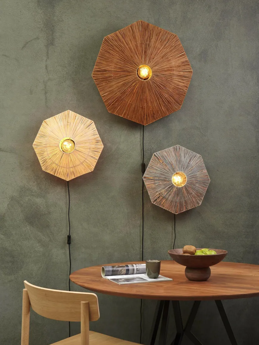 it's about RoMi Wandlamp Panama dia. 45cm naturel