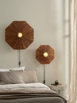 it's about RoMi Wandlamp Panama dia. 45cm bruin