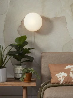 it's about RoMi Wandlamp Sapporo glas wit/zand S