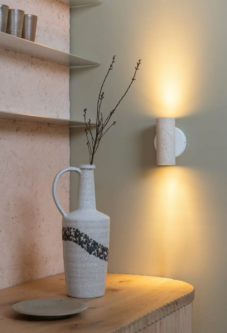 it's about RoMi Wandlamp Tivoli wit