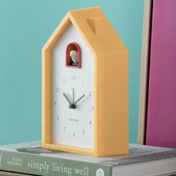 Karlsson Alarmklok Modern Cuckoo helder geel