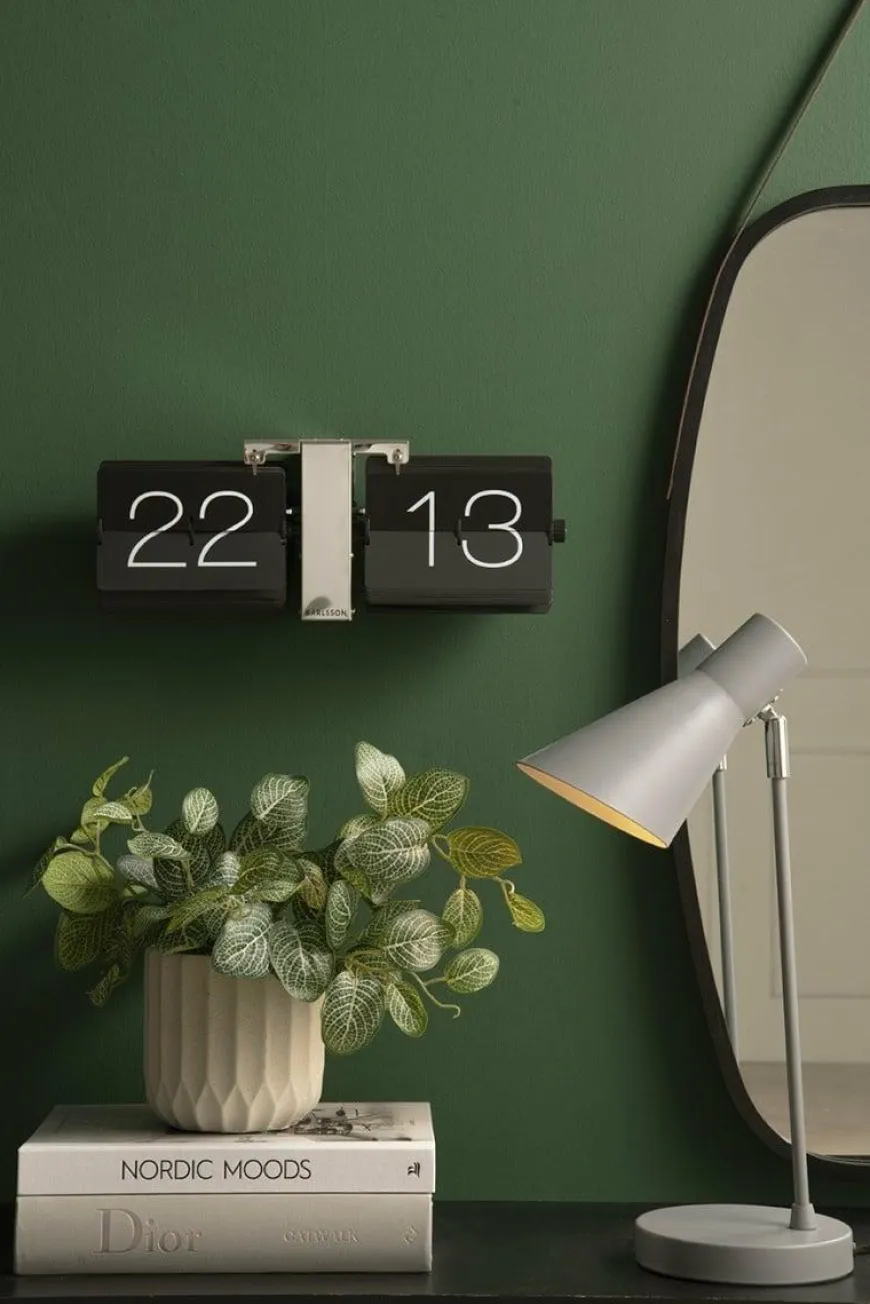 Karlsson Flip klok No Case Stand Zwart