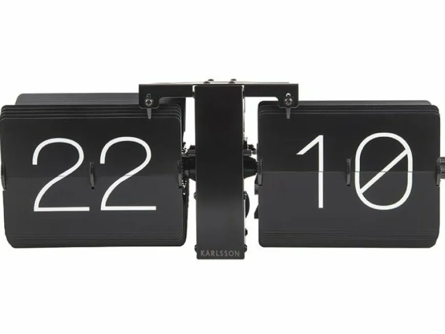 Karlsson Flip klok No Case Stand Zwart