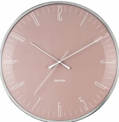 Karlsson Klok Dragonfly licht roze Ø 40 cm