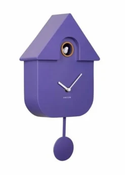 Karlsson Klok Modern Cuckoo Paars