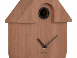 Karlsson Klok Modern Cuckoo - donkerbruin