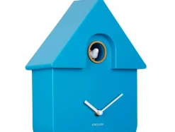 Karlsson Klok Modern Cuckoo Helder Blauw