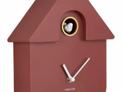 Karlsson Klok Modern Cuckoo - Rood