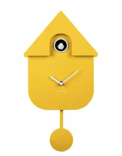 Karlsson Klok Modern Cuckoo Helder Geel