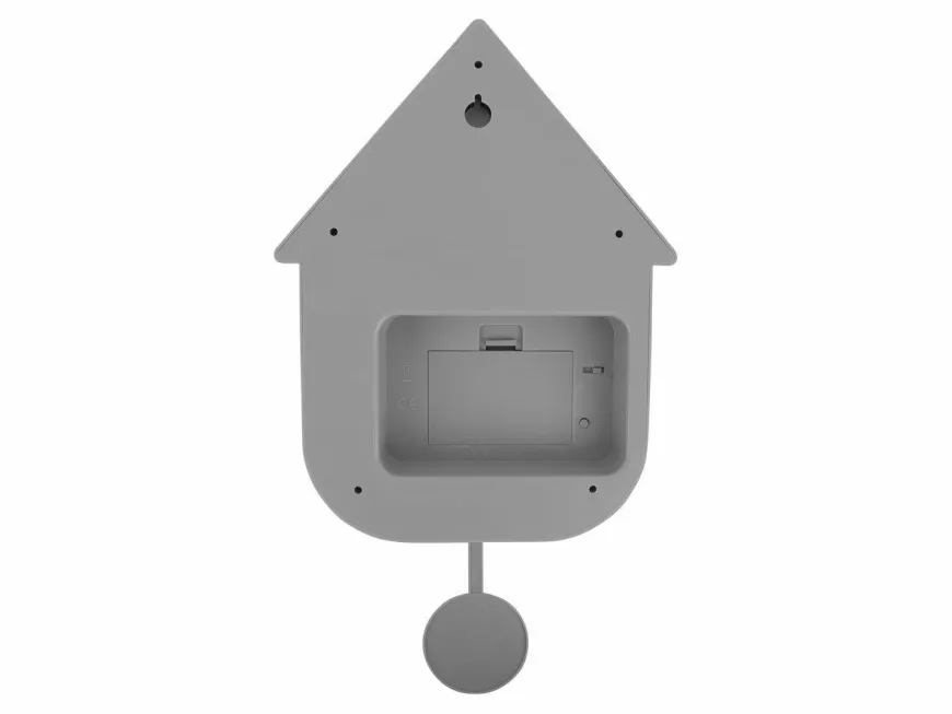 Karlsson Klok Modern Cuckoo Checker grijs