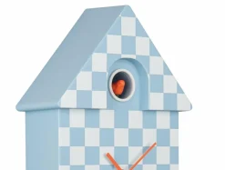Karlsson Klok Modern Cuckoo Checker zacht blauw