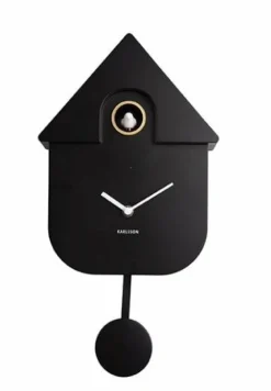 Karlsson Klok Modern Cuckoo - Zwart