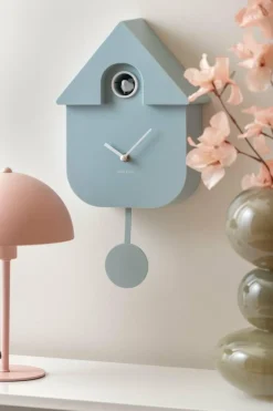 Karlsson Klok Modern Cuckoo - Lichtblauw