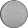 Karlsson Klok Mr. Grey Numbers grijs Ø 37.5 cm