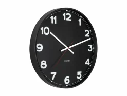 Karlsson Klok new classic medium zwart Ø 40,5 cm