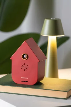 Karlsson Sound Box Modern Cuckoo - Rood