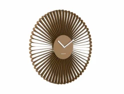 Karlsson Wandklok Cascara mocca bruin