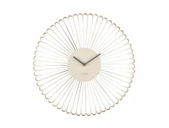 Karlsson Wandklok Cascara Off white