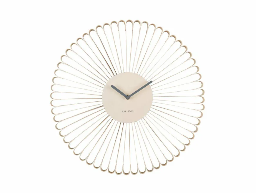 Karlsson Wandklok Cascara Off white
