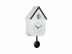 Karlsson Wandklok Dupla Color Cuckoo wit met zwart
