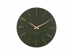 Karlsson Wandklok Esmerado luxury groen