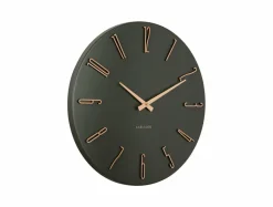 Karlsson Wandklok Esmerado luxury groen