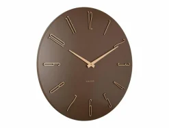 Karlsson Wandklok Esmerado groot mocca bruin