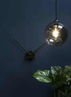 Karlsson Wandklok Little Big Time zwart