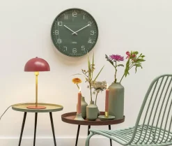 Karlsson Wandklok Lofty Groen Ø 40 cm